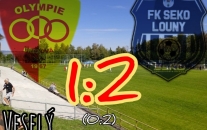 FK Olympie Březová : FK SEKO LOUNY z.s. 1:2 (0:1)