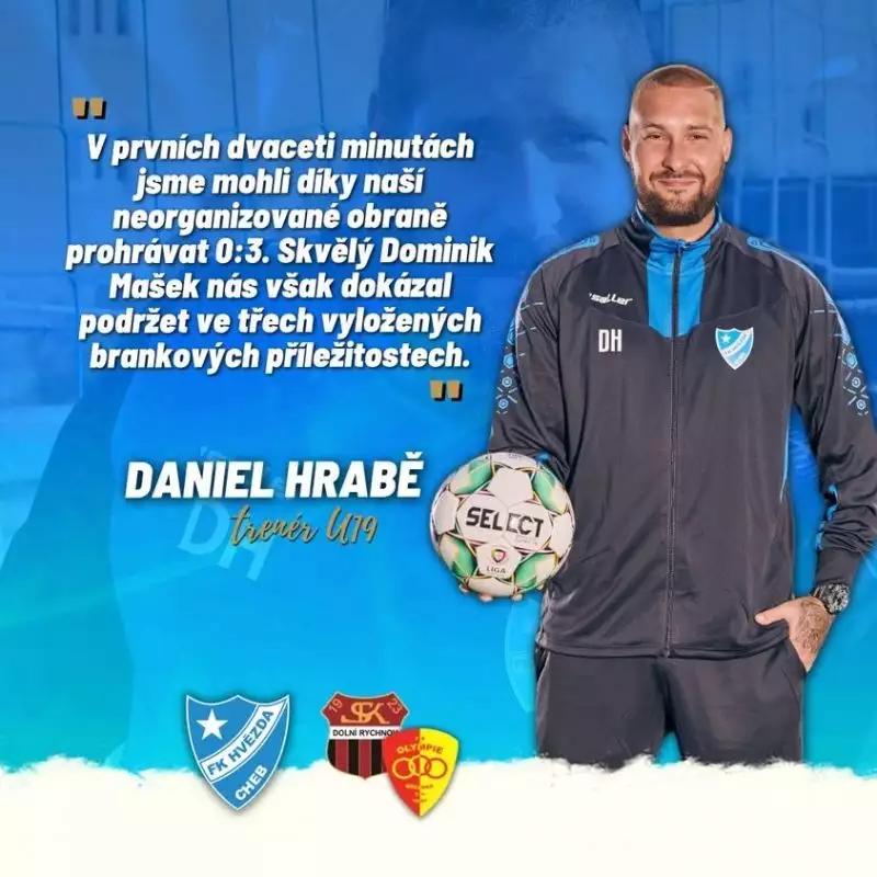 Trenér Hora k prohře v Chebu