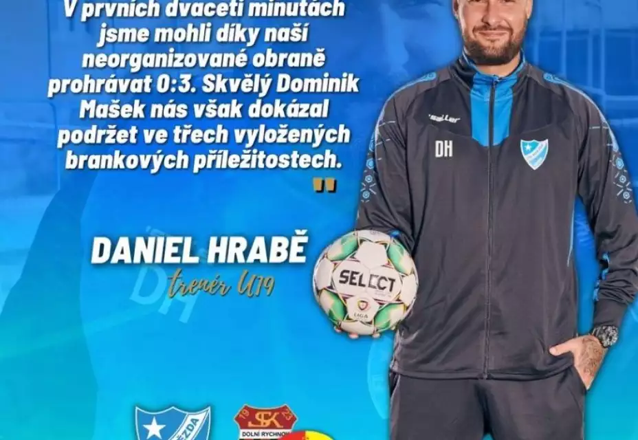 Trenér Hora k prohře v Chebu